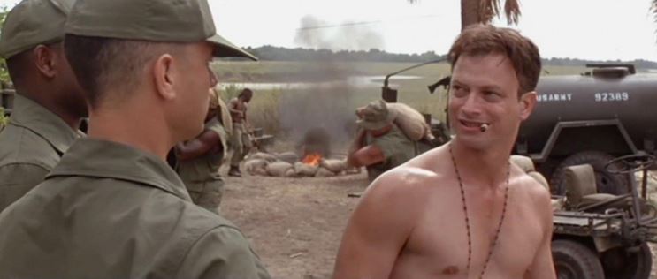 “Try and keep your feet dry when we’re out humpin’….”