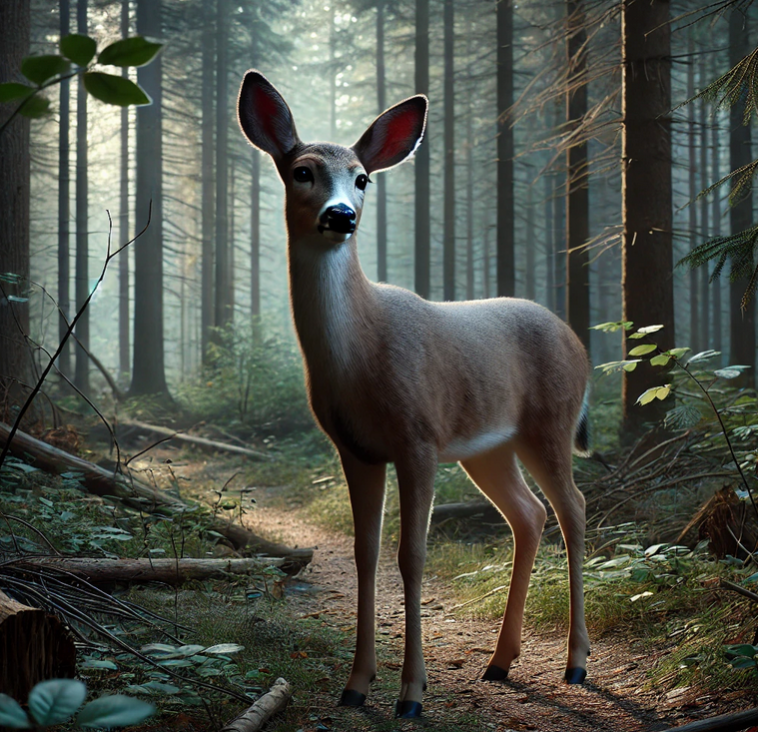 About the Whitetail and the Runaway Scrape
