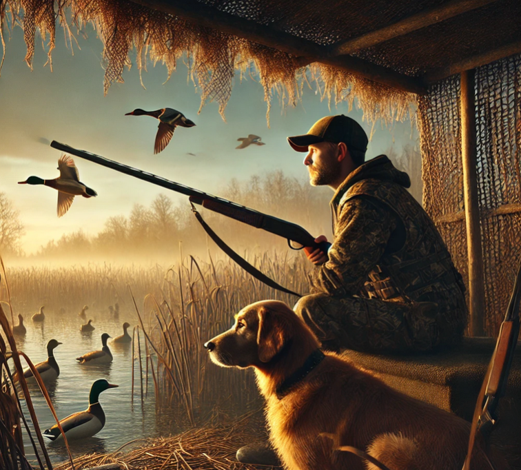 The Dawn Flighting, a duck hunting story