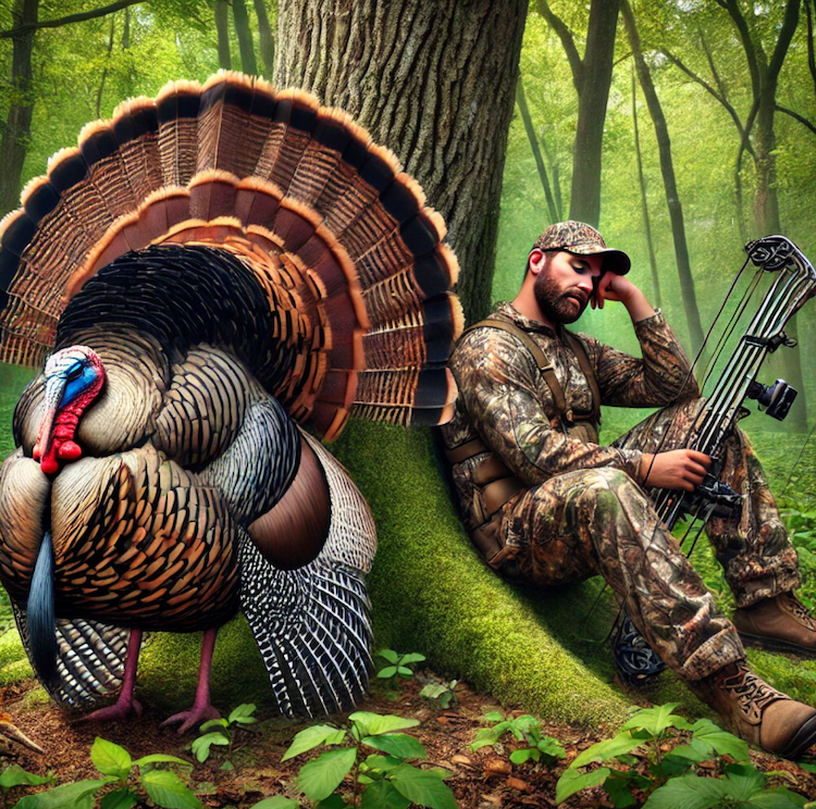 With gobblers, where does patience begin and where does it end?