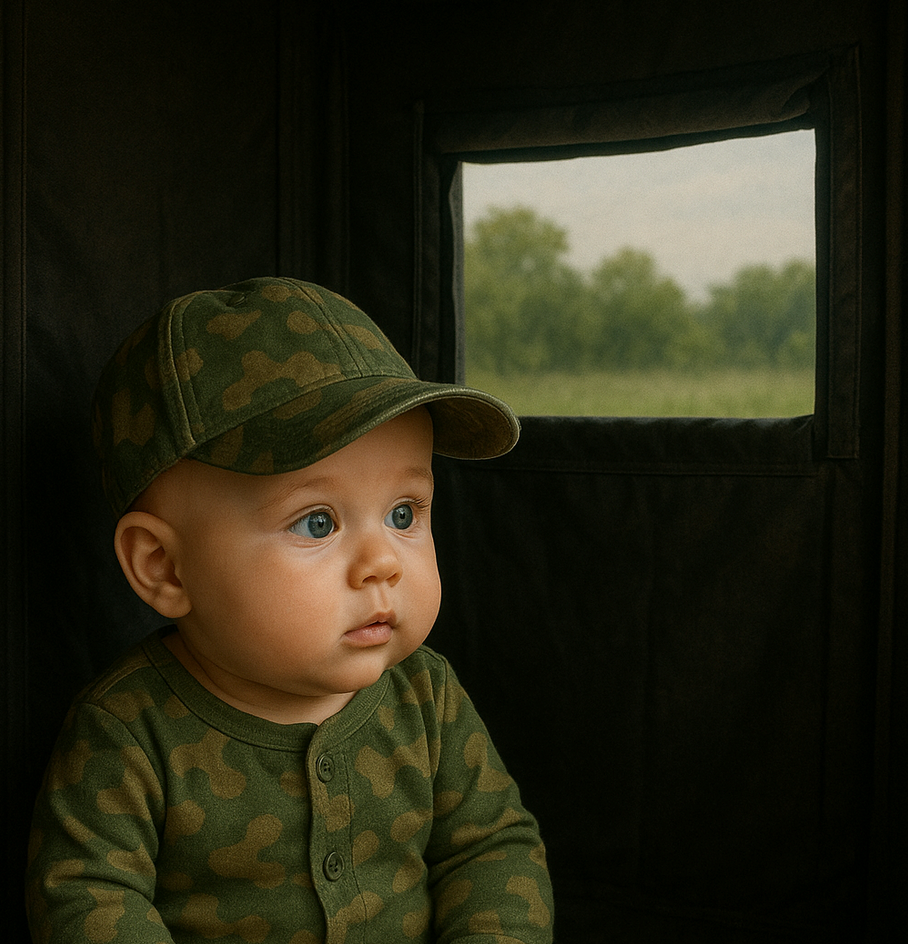 Babies in blinds, turkey huntin’ yotes & dove fields