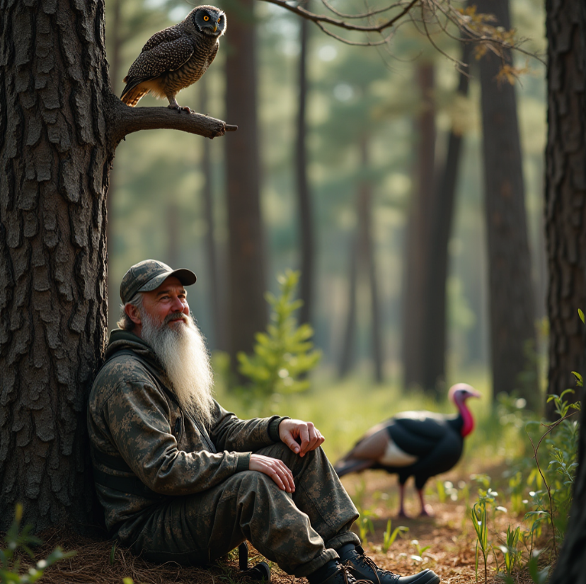 Owl hooting for turkey and hunting the strut zones