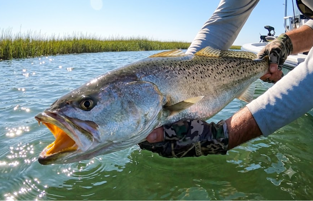 How to Catch Texas Speckled Trout in the Flats