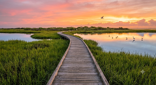 Galveston Island State Park: Where the Beach Meets the Bay